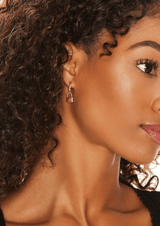 Gold Lock Earrings - LILY HELU