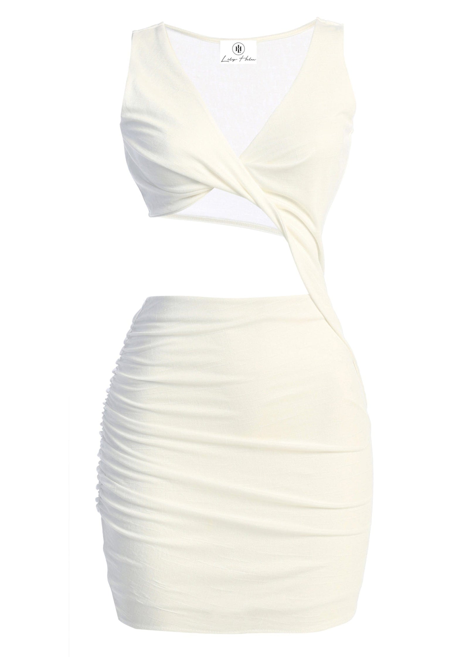 White Bali Mini Dress – LILY HELU